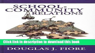 [Popular Books] School-Community Relations Free