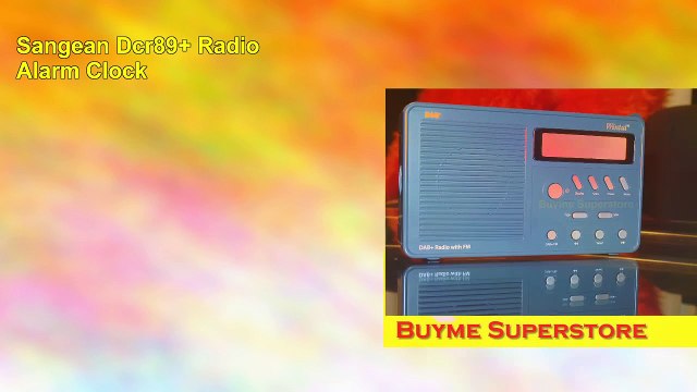 Sangean Dcr89+ Radio Alarm Clock