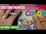 Custom Painted Game Boy Color Has Cool Nintendo Character Art