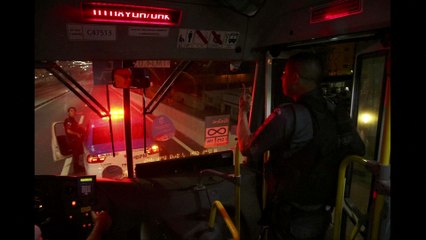 Games bus hit by gunfire, no one seriously hurt: witnesses