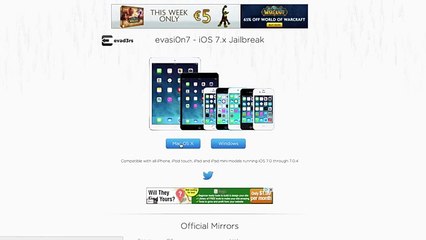 How To Jailbreak iOS 7 & Install Cydia With Evasi0n 7 - iPhone 5S, iPhone 5, iPhone 4S, iPad, iPod