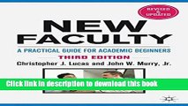 [Fresh] New Faculty: A Practical Guide for Academic Beginners New Ebook