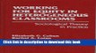 [Fresh] Working for Equity in Heterogeneous Classrooms: Sociological Theory in Practice (Sociology
