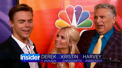 Derek Hough Hairspray on The Insider