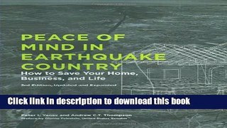 [PDF Kindle] Peace of Mind in Earthquake Country: How to Save Your Home, Business, and Life Free