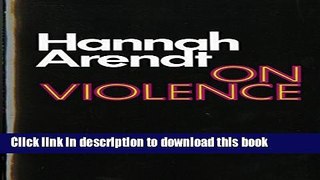 [Popular] On Violence Hardcover Free