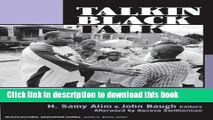 [PDF] Talkin Black Talk: Language, Education, and Social Change (Multicultural Education) Reads