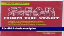 Ebook Clear Speech from the Start Audio Cassette Set (3 Cassettes): Basic Pronunciation and