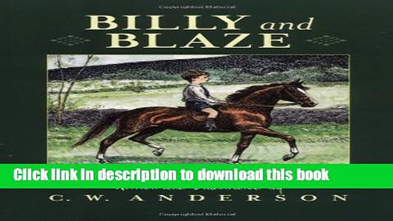 [Download] Billy and Blaze: A Boy and His Pony Hardcover Free