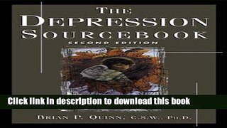 [Popular] The Depression Sourcebook (Sourcebooks) Hardcover Free