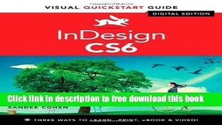 [Download] InDesign CS6: Visual QuickStart Guide Hardcover Collection