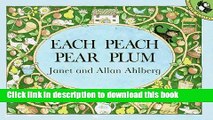 [Download] Each Peach Pear Plum (Picture Puffin Books) Kindle Free