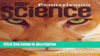 [PDF] HSP Science Pennsylvania: Student Edition Grade 5 2009 Ebook Online