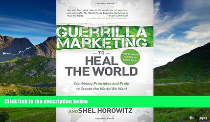 Must Have  Guerrilla Marketing to Heal the World: Combining Principles and Profit to Create the