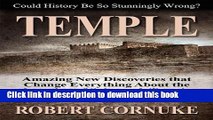 [Download] Temple: Amazing New Discoveries that Change Everything About the Location of Solomom s