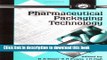 Download Pharmaceutical Packaging Technology Book Online