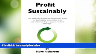 Big Deals  Profit Sustainably  Free Full Read Best Seller