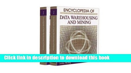 [PDF] Encyclopedia of Data Warehousing and Mining Book Online