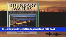 [Popular] Boundary Waters Canoe Camping, 2nd (Regional Paddling Series) Paperback Free