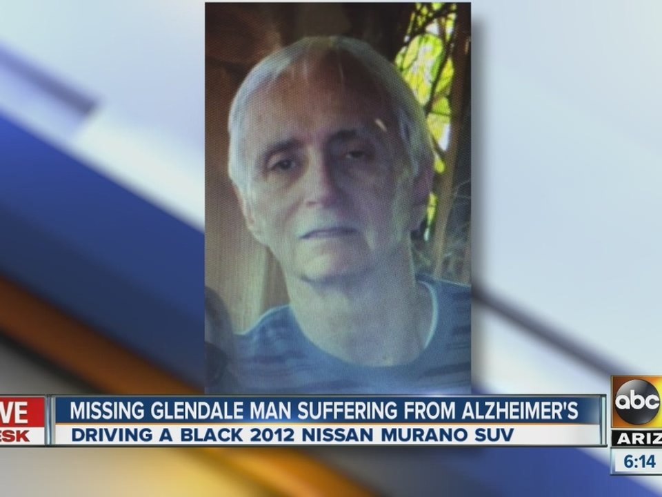 Missing Glendale man suffering from Alzheimer's