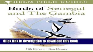 [Download] Birds of Senegal and The Gambia (Helm Field Guides) Kindle Collection