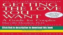[Popular] Getting the Love You Want, 20th Anniversary Edition: A Guide for Couples Paperback Free