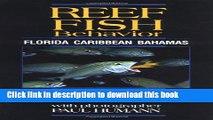 [Download] Reef Fish Behavior: Florida, Caribbean, Bahamas Kindle Free