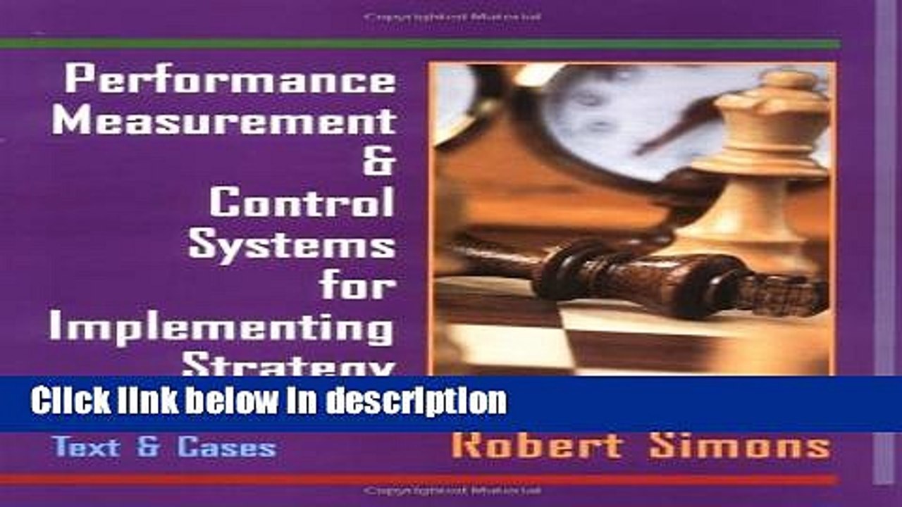 [PDF] Performance Measurement and Control Systems for Implementing
