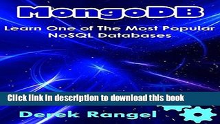 [Download] MongoDB: Learn One Of The Most Popular NoSQL Databases Kindle Collection