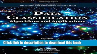 [Download] Data Classification: Algorithms and Applications Hardcover Free