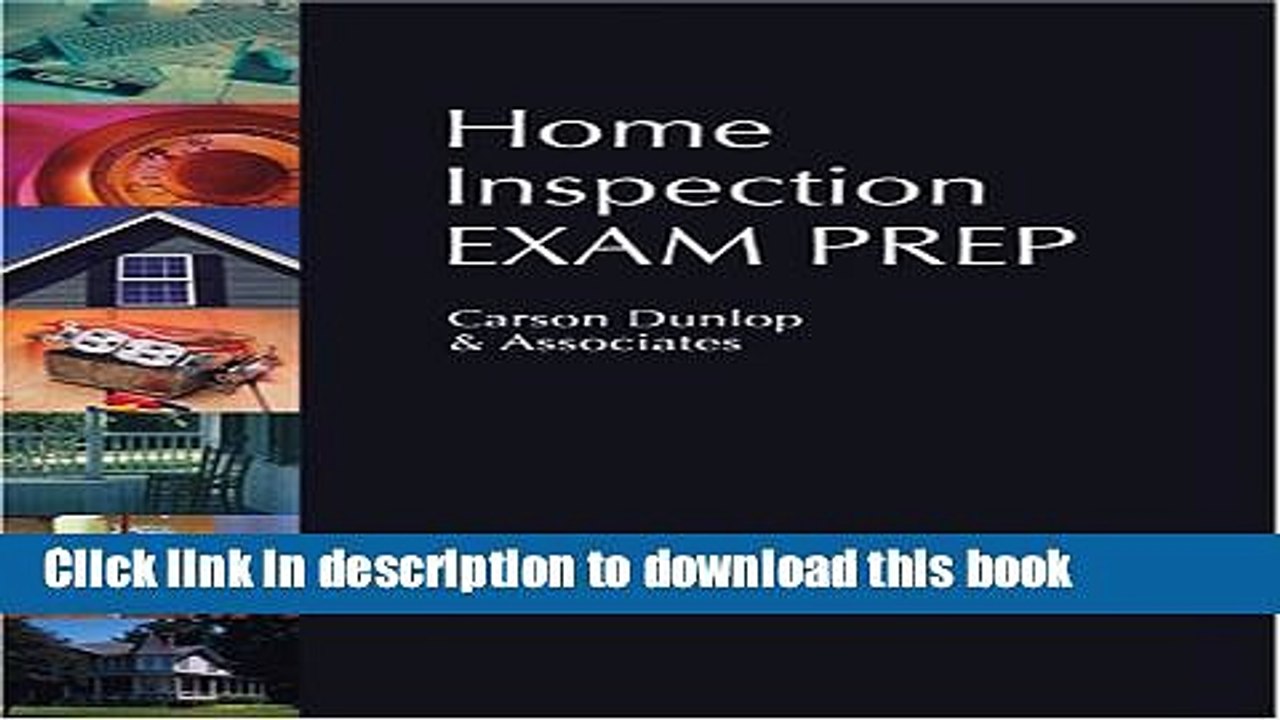 [Read PDF] Home Inspection Exam Prep Ebook Free