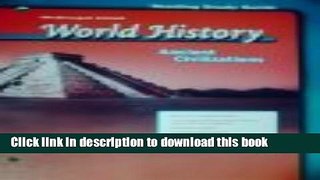 Download World History: Ancient Civilizations Reading Study Guide E-Book Free