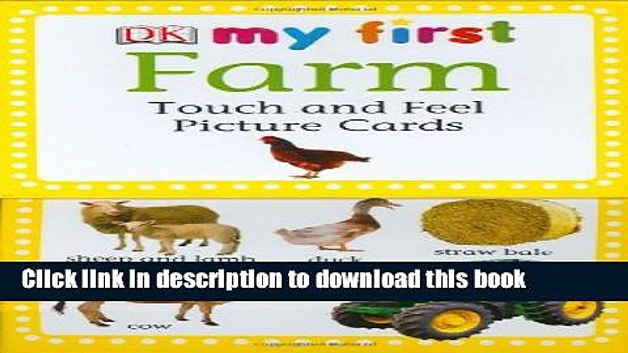 [Download] MY First Touch   Feel Picture Cards: Farm Kindle Free