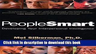 [Popular] Peoplesmart: Developing Your Interpersonal Intelligence Kindle OnlineCollection