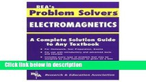 Download Electromagnetics Problem Solver (Problem Solvers Solution Guides) [Online Books]