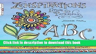 [Download] Zenspirations: Letters   Patterning Hardcover Collection
