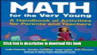 [PDF] Math for the Very Young: A Handbook of Activities for Parents and Teachers Book Online