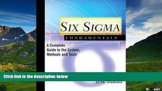 READ FREE FULL  Six Sigma Fundamentals: A Complete Guide to the System, Methods, and Tools