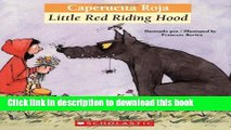 [Download] Caperucita Roja/Little Red Riding Hood Hardcover Free