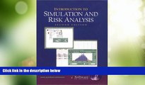 Big Deals  Introduction to Simulation and Risk Analysis (2nd Edition)  Best Seller Books Most Wanted