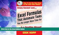 READ FREE FULL  Excel Formulas That Automate Tasks You No Longer Have Time For (How To Get The