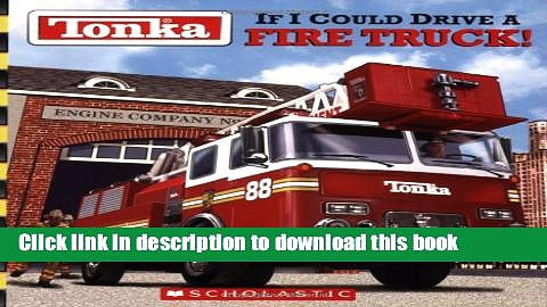 tonka fire truck 88