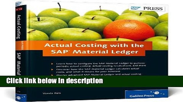 Download Actual Costing with the SAP Material Ledger [Full Ebook]