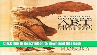 [Download] A Survival Guide for Art History Students Paperback Free