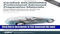 [Download] Certified Solidworks Professional Advanced Preparation Material Hardcover Online