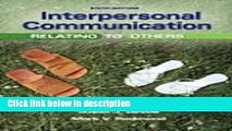 Ebook Interpersonal Communication: Relating to Others with MyCommunicationLab and Pearson eText