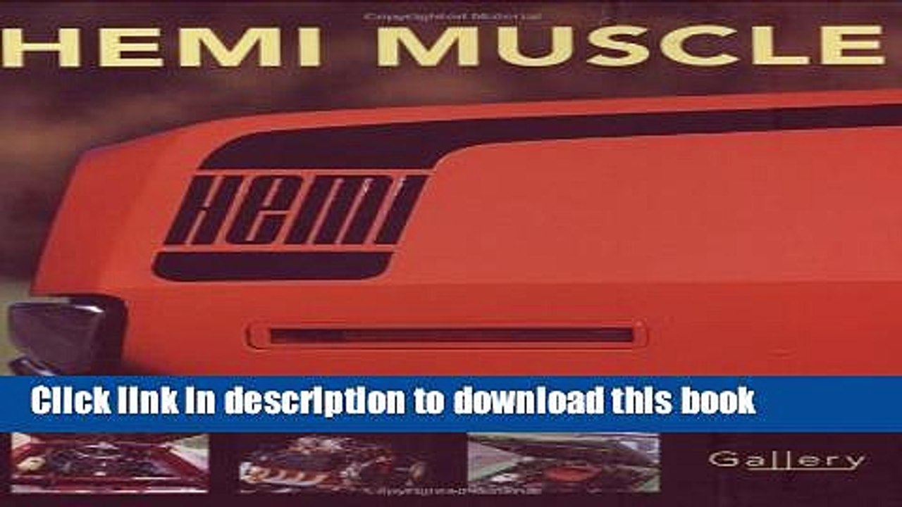 [PDF] Hemi Muscle (Gallery) [Full Ebook]