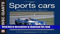 [PDF] Matra Sports Cars: MS620, 630, 650, 660   670 - 1966 to 1974 (WSC Giants) [Full Ebook]