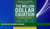 FAVORIT BOOK The Million Dollar Equation: How to build a million dollar business in 3 years or