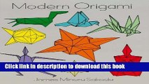 [Download] Modern Origami (Dover Origami Papercraft) Paperback Free